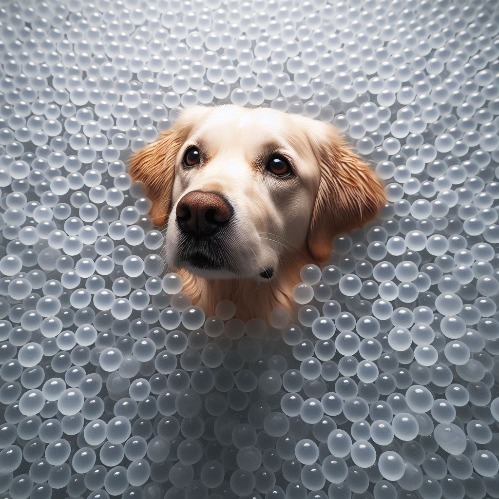 are gel blaster balls toxic to dogs?