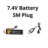 7.4V Battery SM Plug with charger