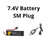 7.4V Battery SM Plug with charger