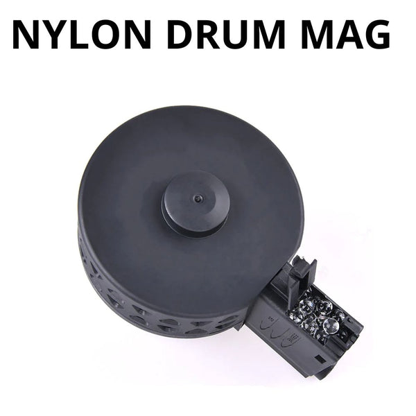 Drum Mag Gel blaster Nylon black