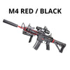 red and black splat gun