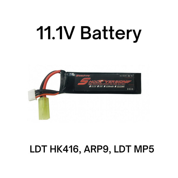 11.1V Battery SHOCK Mini Tamiya