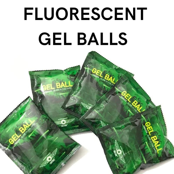 Glow in the dark gel balls