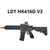 SECOND HAND HK416 gel blaster LDT 4.0