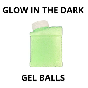 Bottle Glow in the dark gel balls