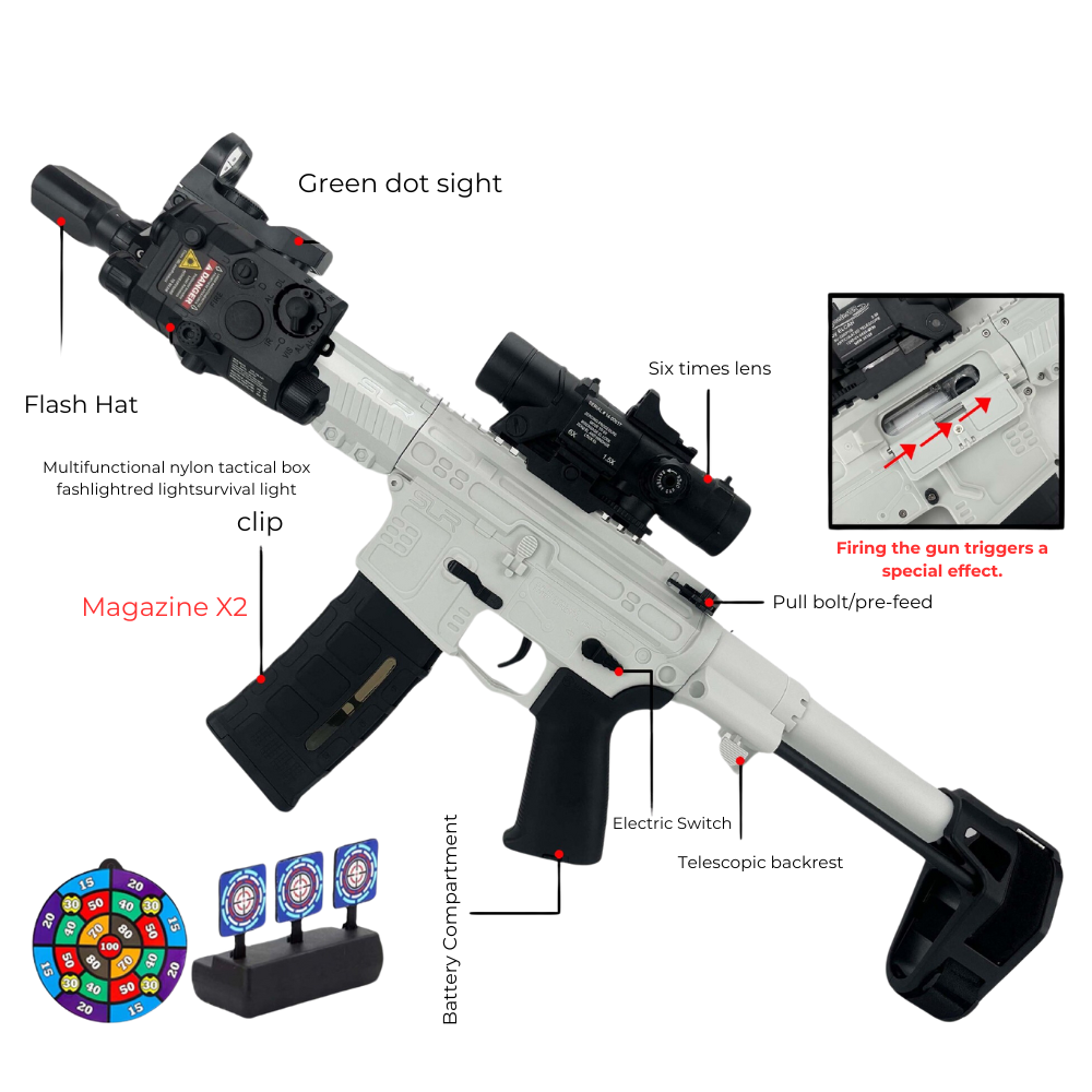 SLR GEL BLASTER WHITE