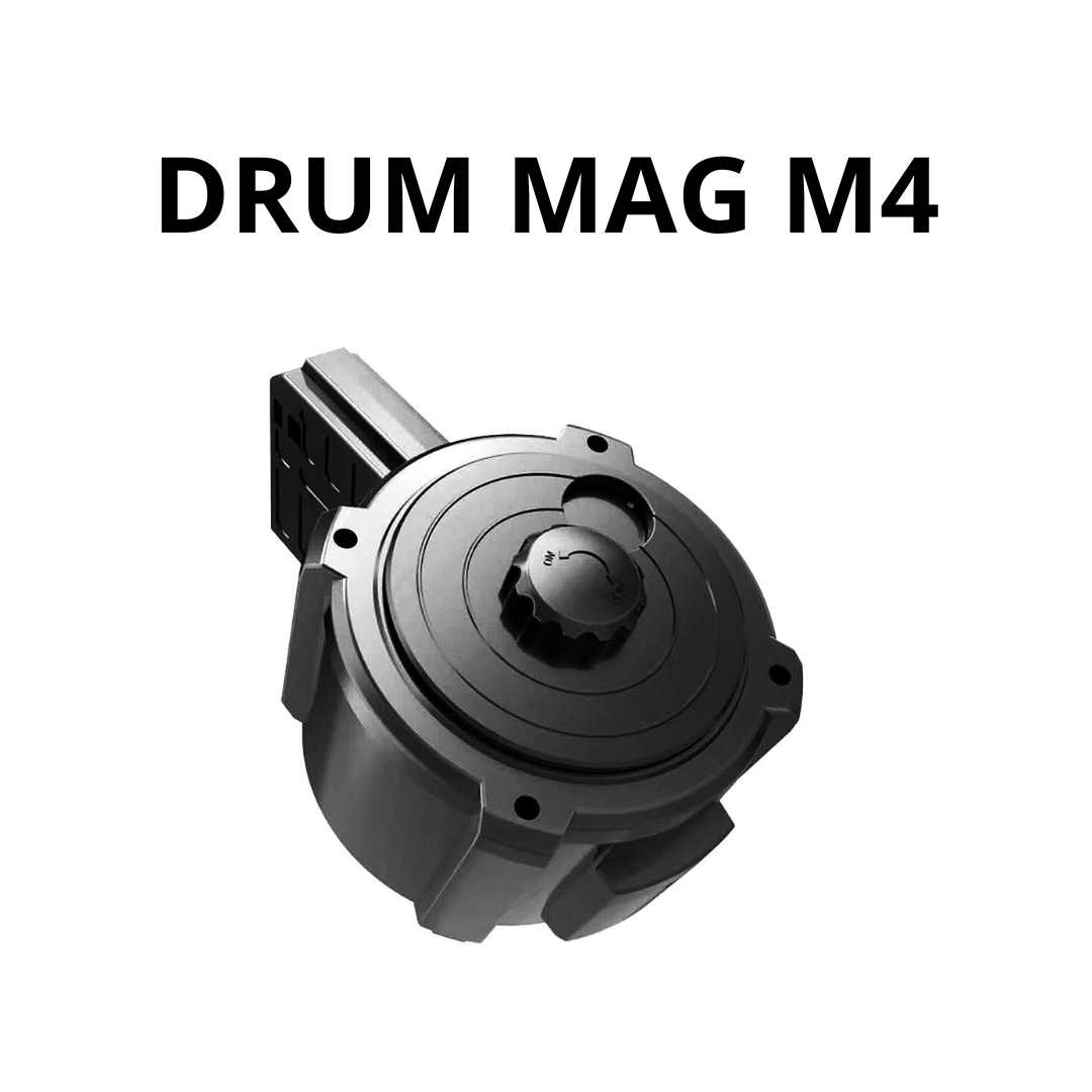 Bullet Drum para JM GEN8 / SCAR Gel Ball Water Gun Magazine Blasting Accesorios de repuesto