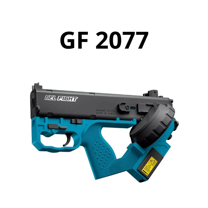 Cyberpunk Gel blaster 2077 Black Tan Blue