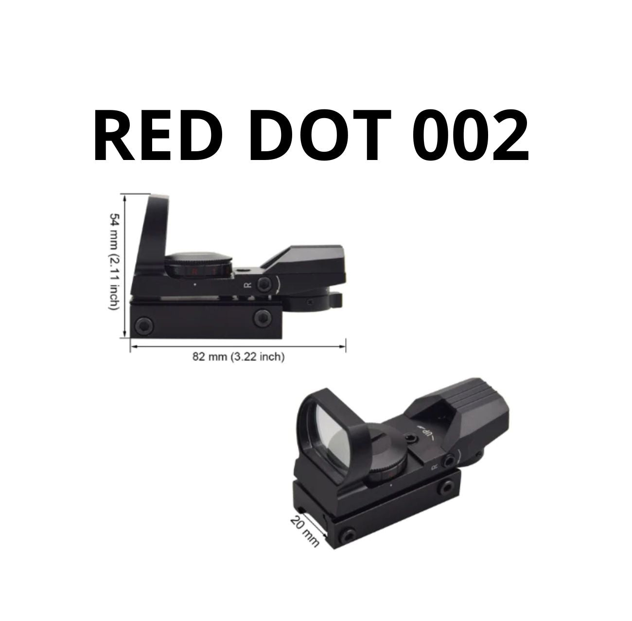 Tactical RED DOT Scope 002